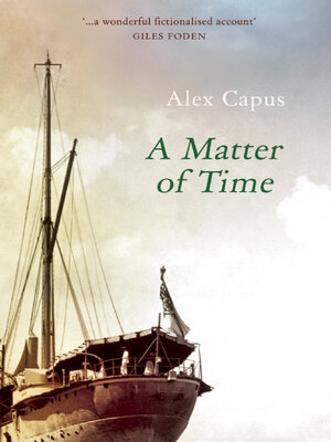 cover image of A Matter of Time